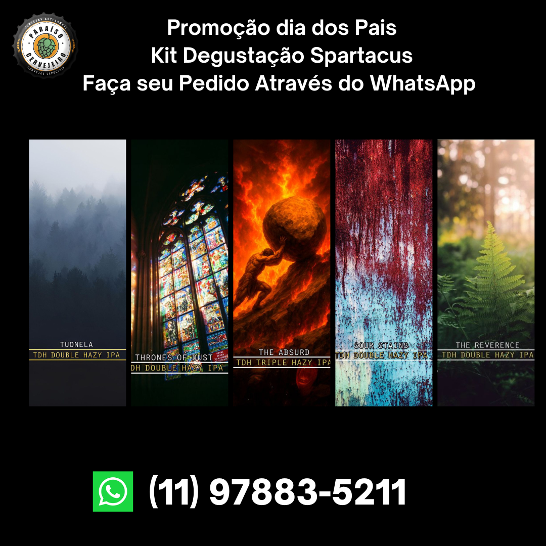 Kit Degustação Spartacus