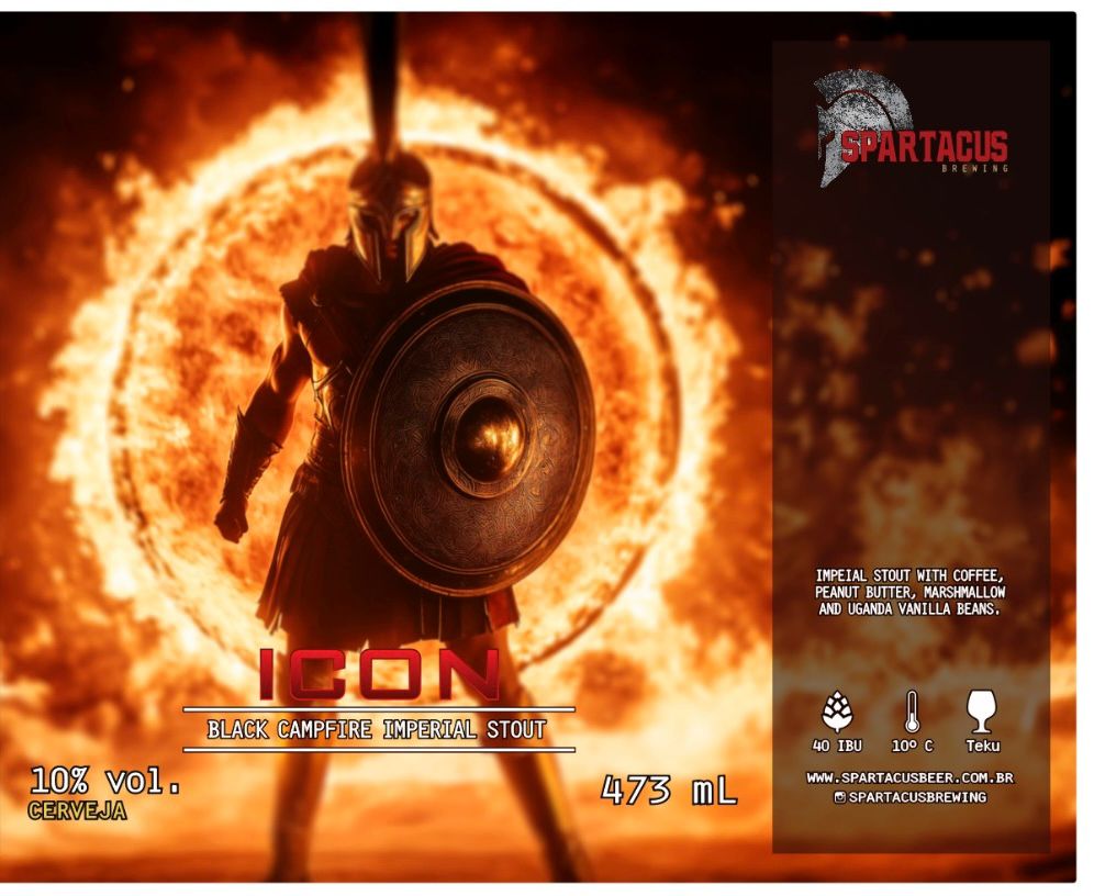 Spartacus ICON – Black Campfire